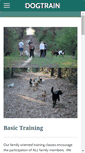 Mobile Screenshot of dogtraininc.com